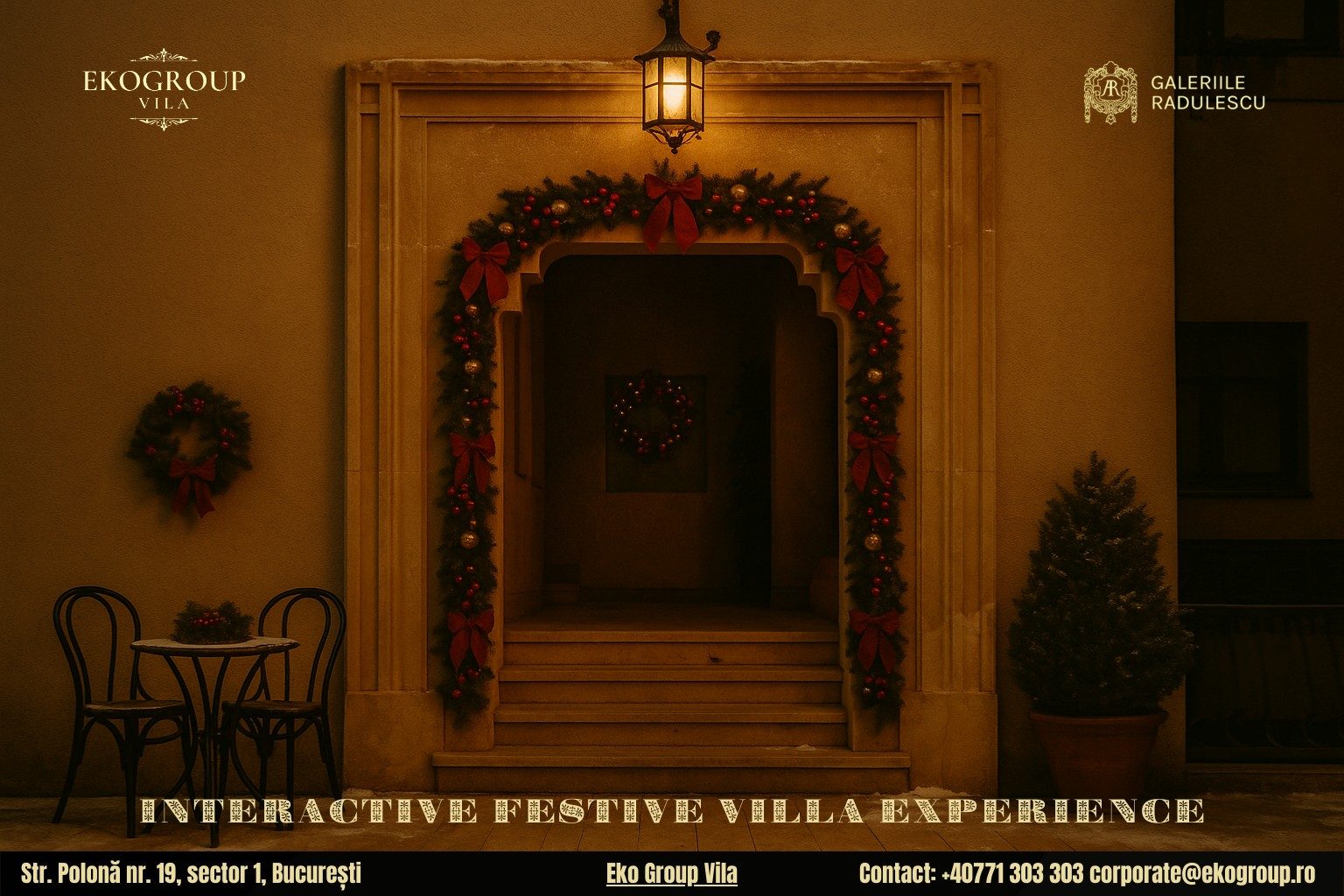 Activități de Crăciun cu spirit interbelic: O evocare a Crăciunului anilor ’30 la Eko Group Vila